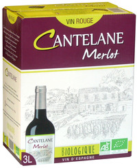 Miniature CANTELANE  - Red - Organic Spain Merlot 